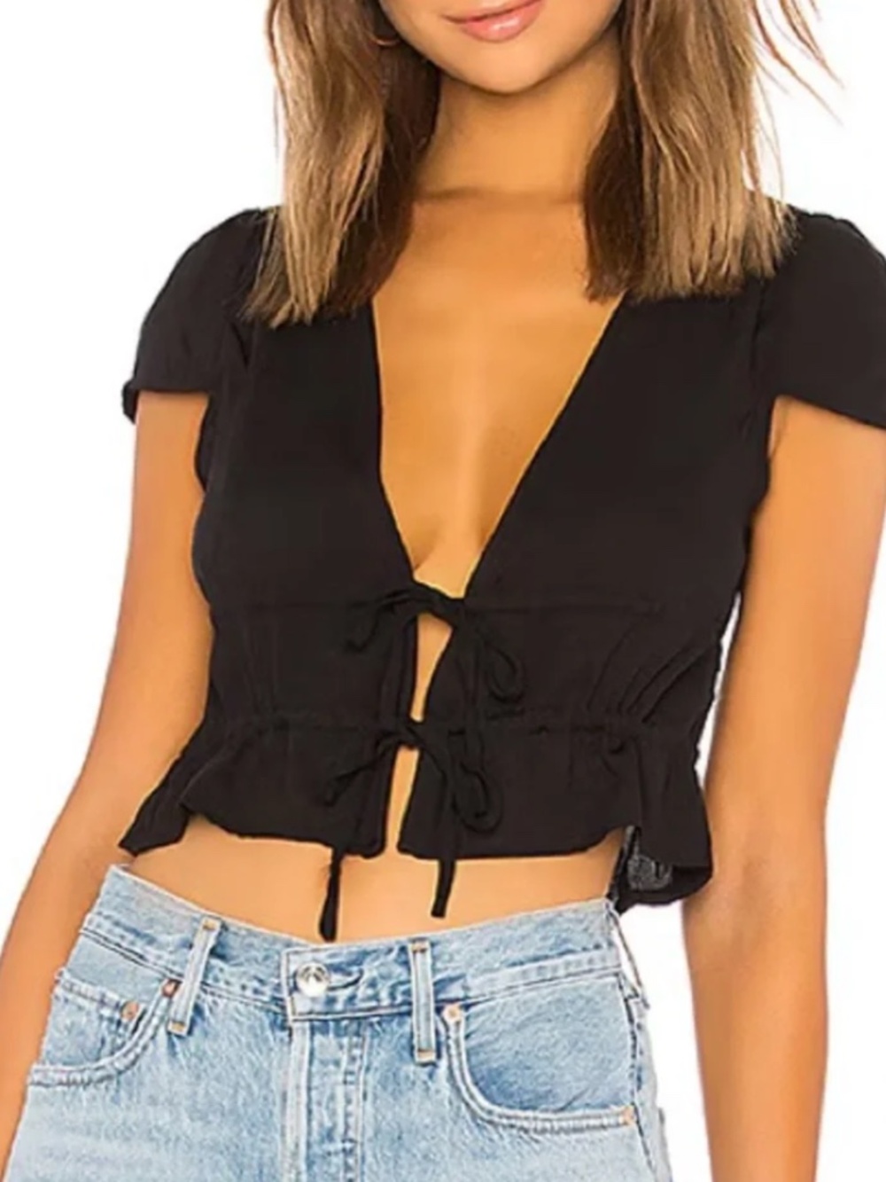 Revolve Superdown black top (S)